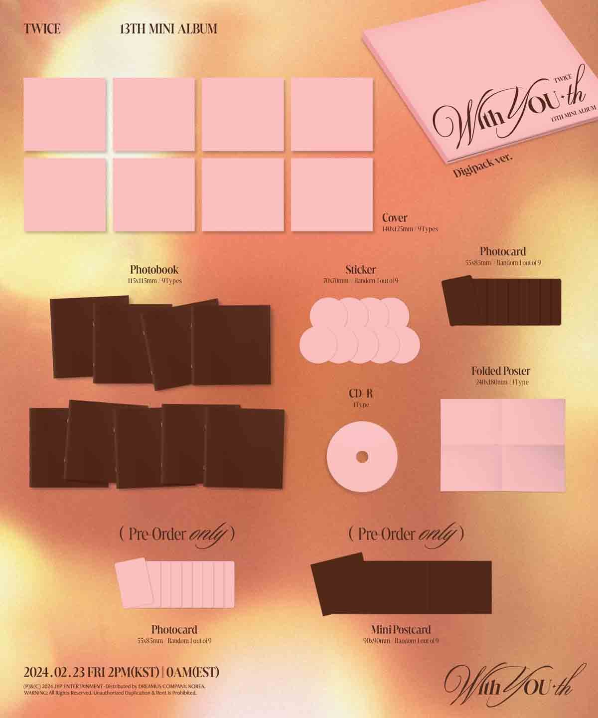 Twice - With YOU-th Digipack 2 Twice - With YOU-th Digipack - Imagen 2